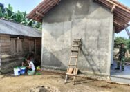 Harapan Baru di Desa Pematang Sukatani, Sentuhan Cat Menghidupkan Asa Rumah Bapak Joni