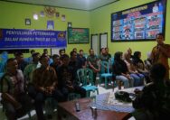 Penyuluhan Peternakan TMMD Ke-128 Kodim 0402/OKI, Tingkatkan Pengetahuan dan Kesejahteraan Warga Desa Pematang Sukatani