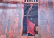 Progres Pembangunan Rumah TMMD Masuki Tahap Pengecatan Dinding di Kampung Keakwa
