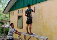 Pengecatan Tanda Penyelesaian, Warga Penerima Manfaat Ungkap Rasa Syukur Mendalam