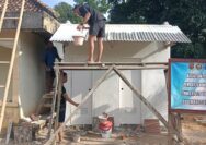 Satgas TMMD Tetap Semangat Meski Cuaca Panas