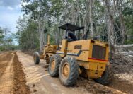 Semangat Gotong Royong Warnai Pembuatan Jalan TMMD Sepanjang 6 KM