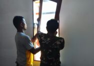 Tahap Akhir Pembangunan Rumah Ibu Natalia Natipia, Satgas TMMD Fokus Finishing
