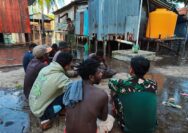 Lewat Silaturahmi, Satgas TMMD Bangun Keakraban Bersama Warga
