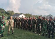 Satgas TMMD Kodim 0402/OKI Akhiri Pengabdian di Desa Cahaya Bumi