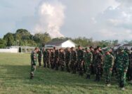 Misi TMMD Selesai, Prajurit Yon TP 949/DR Kembali ke Satuan