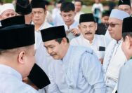 Gema Takbir di Bumi Serasan Sekate: Pemkab Muba Gelar Salat Idul Adha 1447 H di Halaman Pendopoan