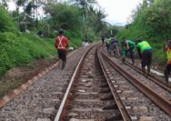 KAI Daop 2 Bandung Ganti 2.800 Meter Rel Untuk Tingkatkan Keselamatan dan Kenyamanan Perjalanan KA