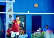 Bupati Toha Tohet Buka Turnamen Badminton Babat Toman, Aksi Lincah di Usia 62 Tahun Curi Perhatian