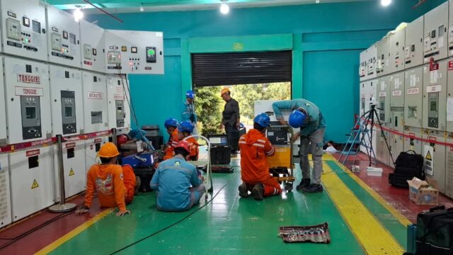 Utamakan Kenyamanan Pelanggan, PLN Perkuat Keandalan Sistem Transmisi di Palembang