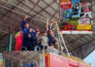Damkar PALI Sukses Gelar Permainan Flying Fox Gratis, Jadi Acara Rutin yang Semakin Ramai Pengunjung