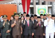 Sekda Sumsel Edward Candra Pimpin Upacara Hari Lahir Pancasila 2026
