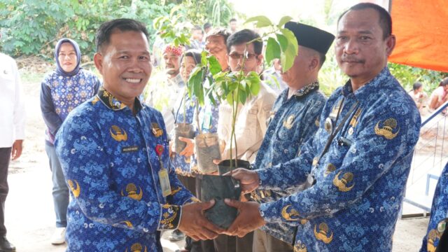 Hari Lingkungan Hidup Sedunia: Wali Kota Prabumulih H Arlan Tanam Pohon dan Bagi Bibit