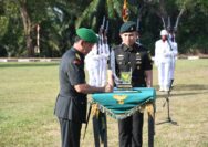 Danrem 044/Gapo Hadiri Tradisi dan Serah Terima Jabatan Danyonarmed 15/Cailendra