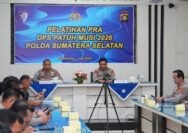 Wujudkan Ketertiban Berkendara, Ditlantas Polda Sumsel Siagakan Personel Jelang Operasi Patuh Musi 2026