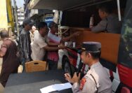 Wujudkan Stabilitas Daerah, Sat Binmas Polres Lubuklinggau Sosialisasikan Layanan 110