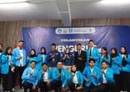 FIKOM Universitas Sumatera Selatan Lantik Lima Ormawa