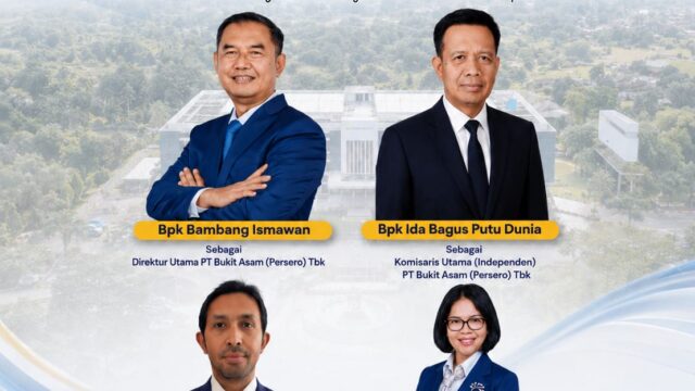 SMSI Sumsel Ucapkan Selamat kepada Direksi dan Komisaris Baru PT Bukit Asam