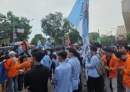 Polda Sumsel Kawal Aksi Damai Mahasiswa, Pastikan Stabilitas Keamanan Kota Palembang
