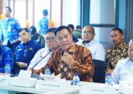 Bupati Muba Ikuti Rapat Anev Pendataan Sumur Masyarakat