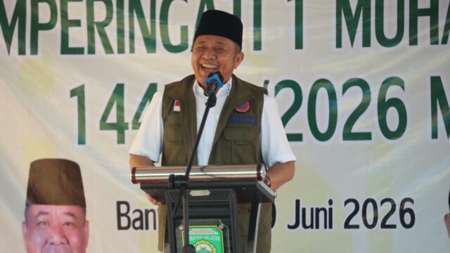 Herman Deru Tegaskan Komitmen Pemerataan Pembangunan Saat Hadiri Tabligh Akbar 1 Muharam di Banyuasin
