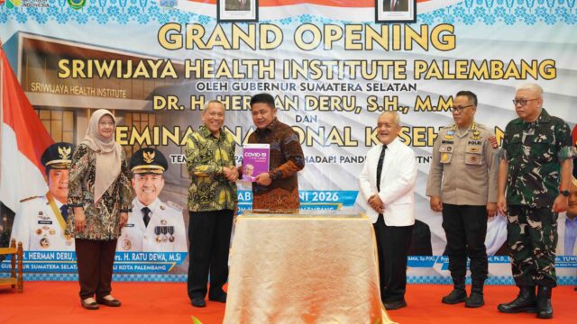 Herman Deru Resmikan SHI, Siapkan Tenaga Kesehatan Sumsel Berdaya Saing Nasional dan Internasional