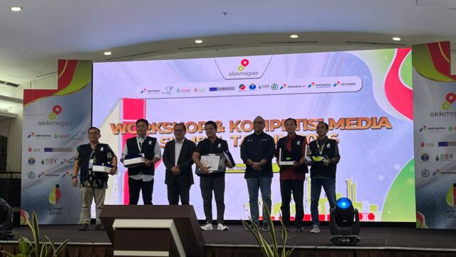 Kisah Energi dan Ekonomi Antar Ronald Artas Jadi Pemenang Lomba Karya Jurnalistik SKK Migas Sumsel 2026