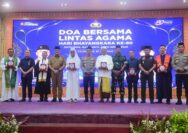 Sekda Edward Candra Hadiri Doa Bersama Lintas Agama Hari Bhayangkara ke-80, Tegaskan Semangat Sumsel Zero Konflik