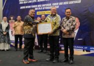 Disnakertrans Muba Dinobatkan Pelopor Program Perlindungan Jamsostek bagi Masyarakat Pekerja Rentan di Sumsel