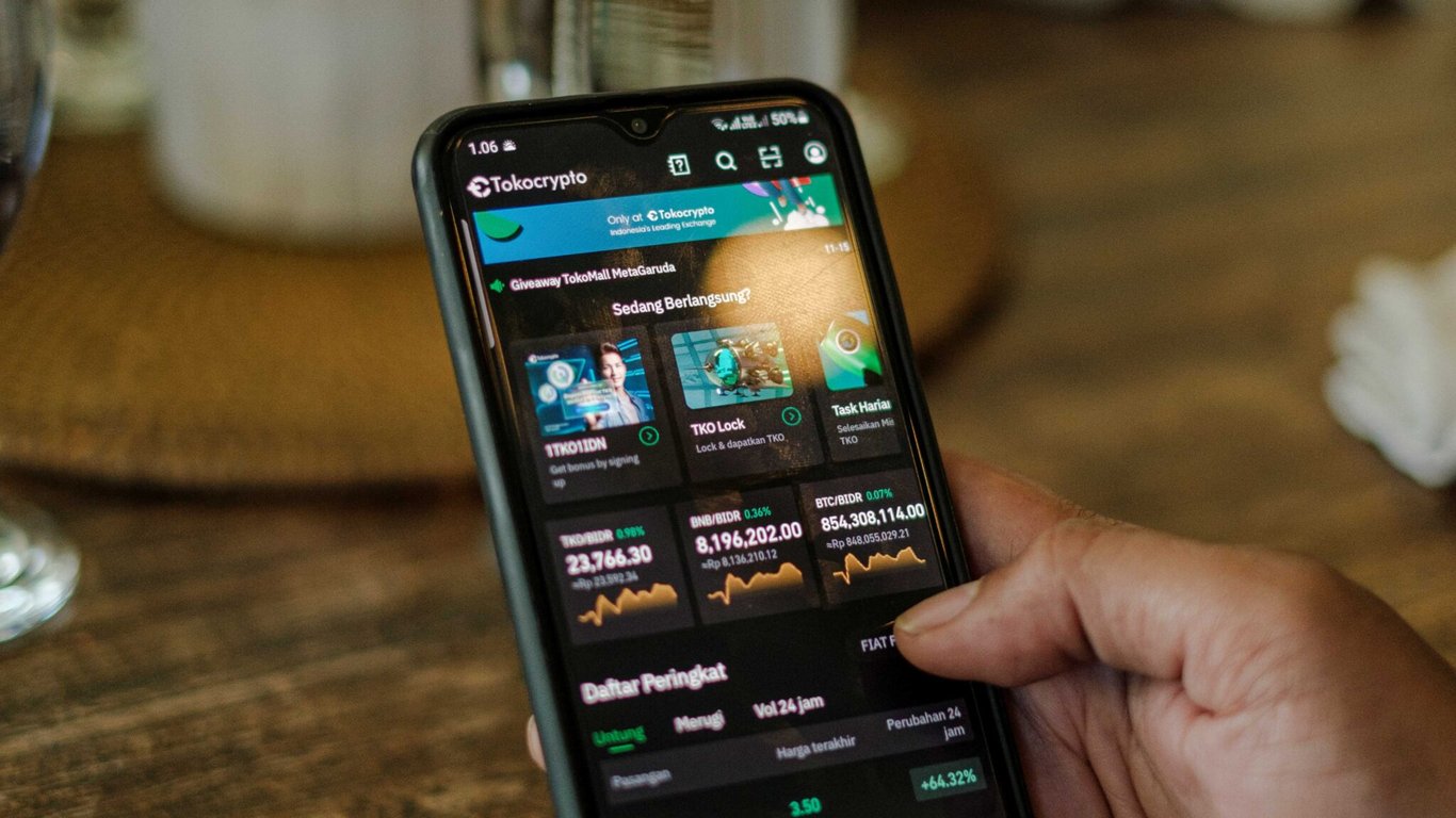 Ilustrasi perdagangan aset kripto Bitcoin (BTC) di platform Tokocrypto. Sumber: Tokocrypto.