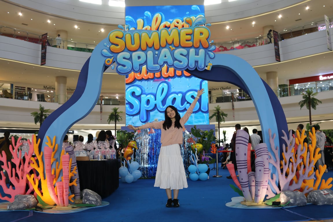 <i>Decoration Indoor Summer Splash - Main Atrium, Ground Floor</i>