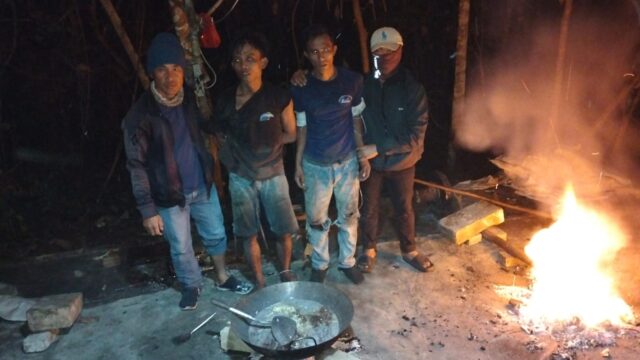 Satlap Tri Cakti dan Satgas Gabungan Tertibkan Peleburan Timah Ilegal di Mendo Barat, Sita 225,6 Kg Barang Bukti