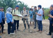 Penuh Optimisme, Tim Gabungan Lakukan Verifikasi Lapangan Lahan Transmigrasi Air Balui SP 2 Muba