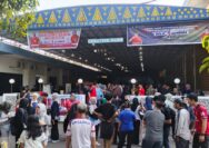 Ratusan Supporter  Nobar Babak 32 Besar Piala Dunia 2026 di TVRI Sumsel