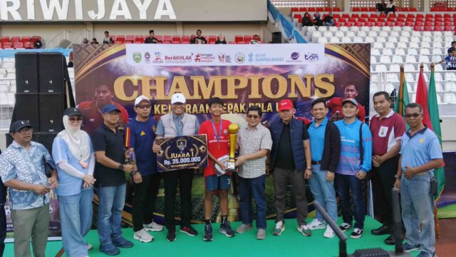 Disiarkan Langsung TVRI Sumsel, DSP Palembang Raih Gelar Juara Piala Gubernur Sumsel 2026