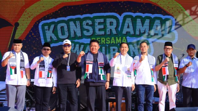 Herman Deru Ajak Warga Sumsel Perkuat Kepedulian untuk Palestina pada Konser Amal Wali Band