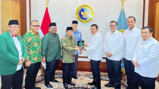 Ketum PB Mathla’ul Anwar Bersilaturahim dengan Kepala BIN, Tegaskan Komitmen Rekat Persatuan dan Kemajuan NKRI