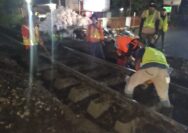 Demi Keselamatan Perjalanan Kereta Api, KAI Daop 2 Bandung Perbaiki Geometri Perlintasan Sebidang di 47 Titik